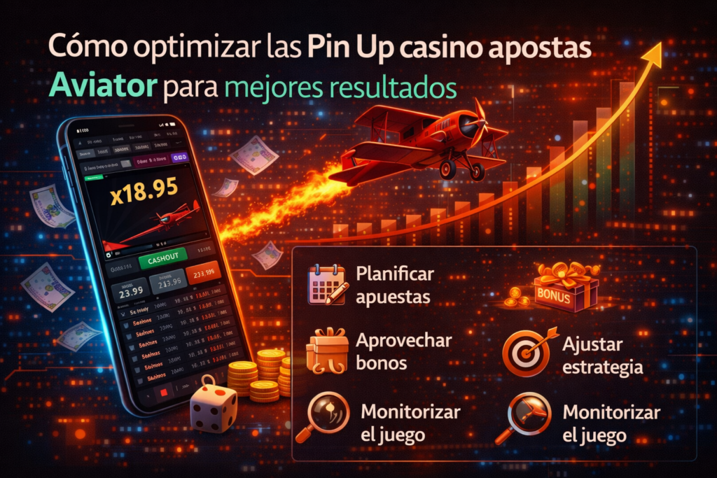 Cómo optimizar las Pin Up casino apostas Aviator para mejores resultados